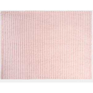 Faux Fur Thick Rib Throw by OHS