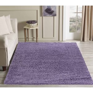 Desire Rugs Plain Living Room Fluffy Shaggy Area Rugs by Desire Rugs