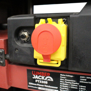 Lumberjack Portable Bench Top Planer Thicknesser330mm - Red by Lumberjack