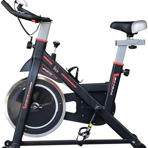 HOMCOM Exercise Bike Fitness Trainer with LCD Display - Black by HOMCOM