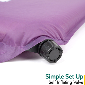 Double Self Inflate Camping Mat 5cm by Trail