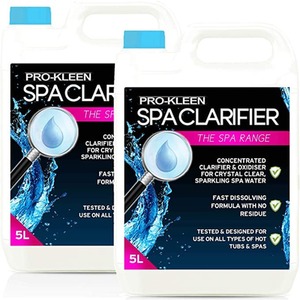 Hot Tub and Spa Clarifier Cleaner - White / 10l by Pro-Kleen