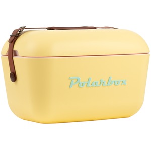 Polarbox Retro 20L Coolbox - Classic - Yellow by Polarbox