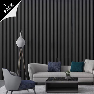 Matteo Acoustic Slat Wall Panels - Grey Oak / 1 by Matteo