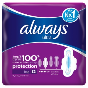 Pack of 12 Always Ultra Long Plus Sanitary Towels by Always