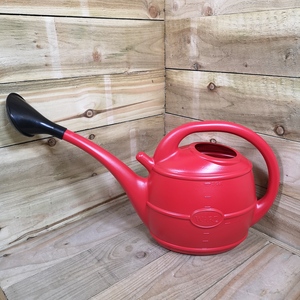 10L Ward Garden Watering Can with Rose - Red - Red by Samuel Alexander