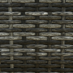 Outsunny Single PE Rattan Sun Lounger with Adjustable Back - Grey by Outsunny