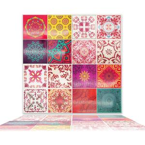 Walplus 3D Glossy Tile Stickers by WALPLUS