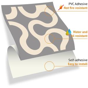 Walplus Wall Tiles Stickers by WALPLUS