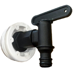 Drum Tap with Bung for dispensing of fluids - Black by DNA PACKAGING LTD