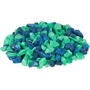 Aquarium Gravel - Blue and Green