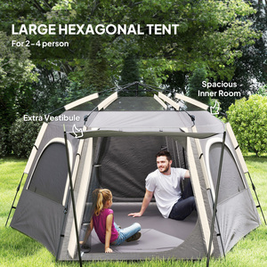 Outsunny Easy Setup Dome Camping Tent by Outsunny