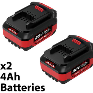 Lumberjack Cordless 20V XPSERIES Twin Kit Hammer Drill and Impact Driver Drill - Red by Lumberjack