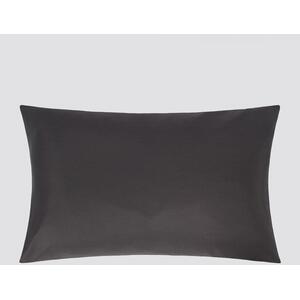 Pair Of Housewife Pillowcases - Charcoal by Brentfords