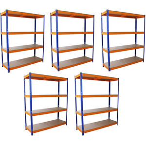 5x S Rax Racking 150cm x 50 cm - Blue by Monster Racking