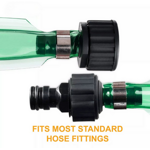 Flat Soaker Hose Pipe - Green / 7.5m by Garden Mile