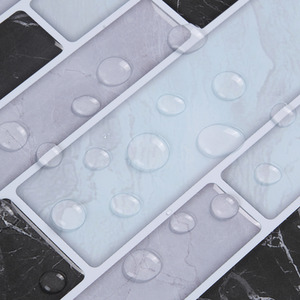 10Pcs Marble Effect Tile Stickers by Livingandhome