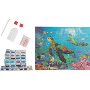 Pack of 3 Diamond Painting Animal Canvas by artstudio
