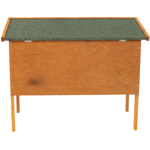 FSC Wooden Raised Pet Hutch Guinea Cage Run Cleaning Tray - Light Brown by Charles Bentley