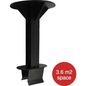 Loft Storage Stilt - Black by Loft Stilts