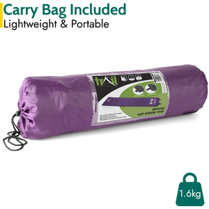 Single Self Inflate Camping Mat 5cm by Trail