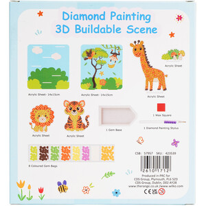 Diamond Painting 3D Buildable Scene - Multicolour by Crafty Club