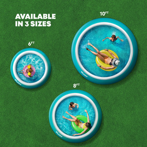 AquaRing Inflatable Pool - Blue / 300cm by SPLASH!