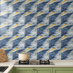 Livingandhome Set of 10 Marble PVC Wall Stickers by Livingandhome