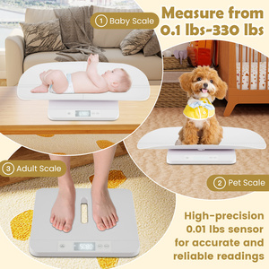 Infant Weight Scale - White by Costway