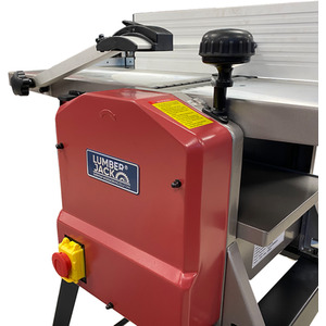 Lumberjack 254mm Professional Planer Thicknesser With Leg Stand - Red by Lumberjack