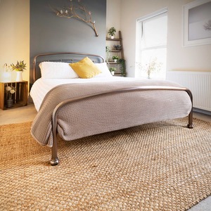 Natural Brown Woven Jute Area Rug by The Rug House