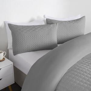 Pinsonic Tribal Duvet Cover Set - Grey / Double by OHS