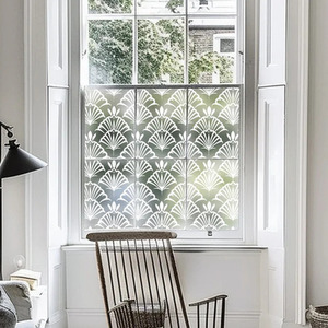 Acate Art Deco Frosted Window Film by Creative Printing Solutions