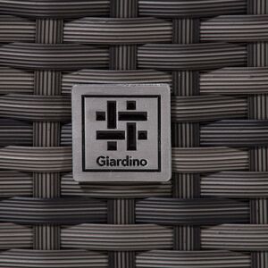 Giardino Sydney Rattan 2 Seater Loveseat Sofa - Grey by Giardino