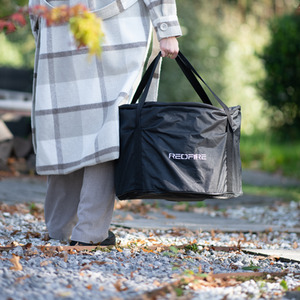 RedFire Volcano Fire Pit 2 Colours 49cm Diameter - Black by RedFire