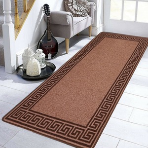 Nonslip Greekey Gel Door Mats by Smart Living