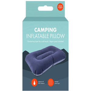 Inflatable Camping Pillow - Blue by UMKY