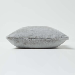 Soft Touch Faux Fur Cushion 46 x 46 cm by Homescapes