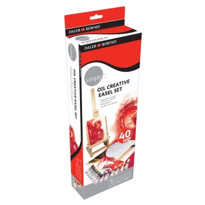 Daler-Rowney Simply Oil Mini Easel Set by Daler-Rowney