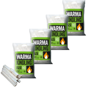 Warma Kindling Wood Carry Bags - Natural / 4 by Warma