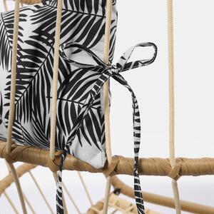 Leaf Outdoor Hanging Egg Chair Cushion - Black by OHS