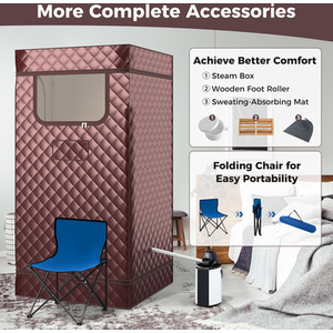 Portable Steam Sauna for Home by GAINOOM