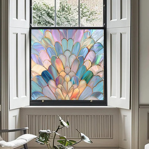 Albavilla Stained Glass Window Film by Creative Printing Solutions