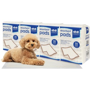 Disposable Puppy Training Pads - 45cm x 60cm - White / 200 by Harbour Housewares