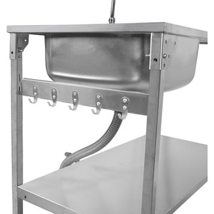 Folding Camping Sink - Silver by Monster Shop