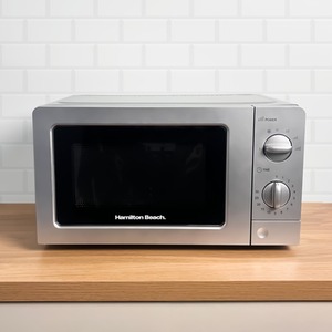 Hamilton Beach 20L Standard Silver Microwave - Silver by Hamilton Beach