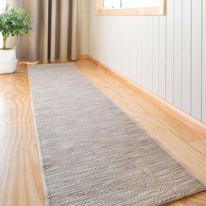 Beige Distressed Textured Flatweave Indoor Outdoor Weatherproof Rug by The Rug House