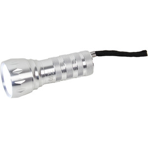 Pocket Torch with Batteries - Silver