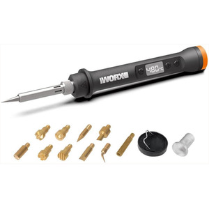 20V Wood and Metal Crafter Soldering Kit - Black by WORX