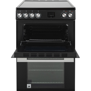 Willow 60cm Electric Double Oven Cooker with Ceramic Hob by Willow